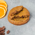 Box of 2 Organic Orange and Swiss Milk Chocolate Cookies