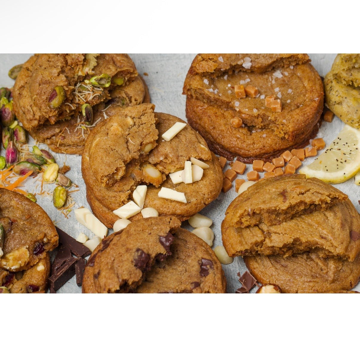 Box of 6 Artisanal Cookies - The Full Hyde’s Collection