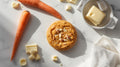 Box of 2 Organic Carrot Cake Cookies with Swiss White Chocolate Pieces